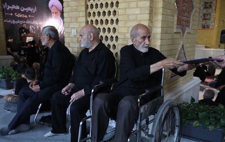 گزارش تصویری/ مراسم چهلمین روز درگذشت امام جماعت مسجد ابوذر