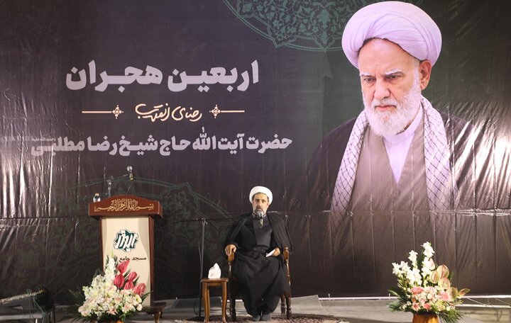 گزارش تصویری/ مراسم چهلمین روز درگذشت امام جماعت مسجد ابوذر