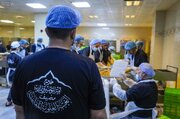 تقرير مصور/ تقديم أكثر من 100 ألف وجبة يوميًا للزائرين في العتبة العلويّة 