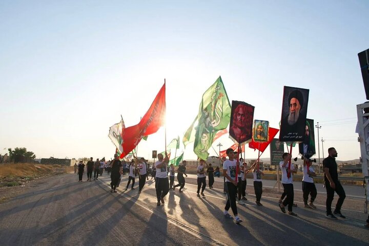 عکس خبری/ آغاز حرکت زائران اربعین از شمال عراق به سمت کربلا
