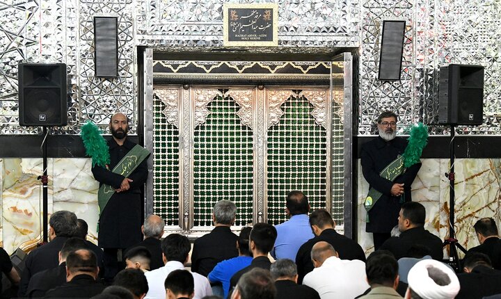گزارش تصویری/ مراسم غبارروبی حرم حضرت عبدالعظیم حسنی(ع)