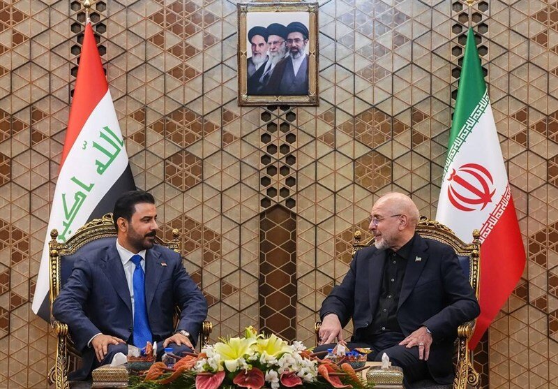 ایران اور عراق کا تعاون خطے کے استحکام میں اہم کردار ادا کر سکتا ہے:قالیباف