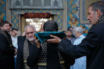 Photos: Farewell Ceremony for Servants of Arbaeen Held at Razavi Shrine