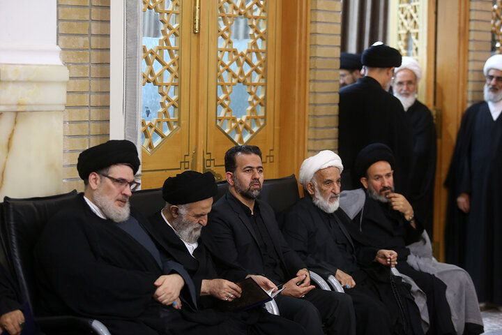 Photos: Memorial ceremony for Martyred Leader Held by Imam Hussain shrine in Qom