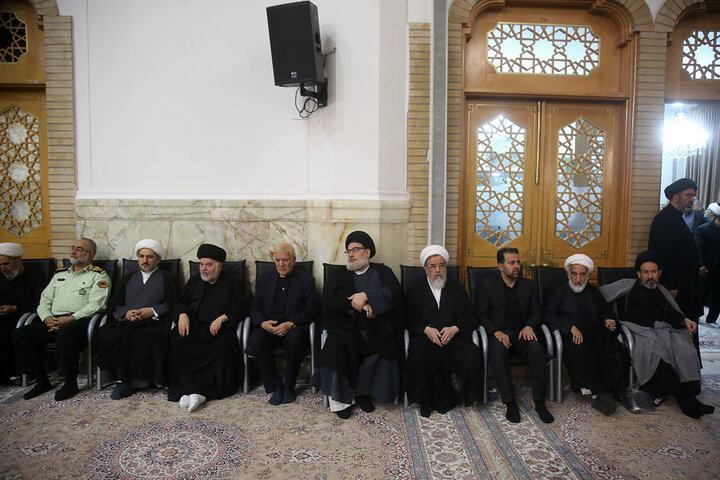 Photos: Memorial ceremony for Martyred Leader Held by Imam Hussain shrine in Qom