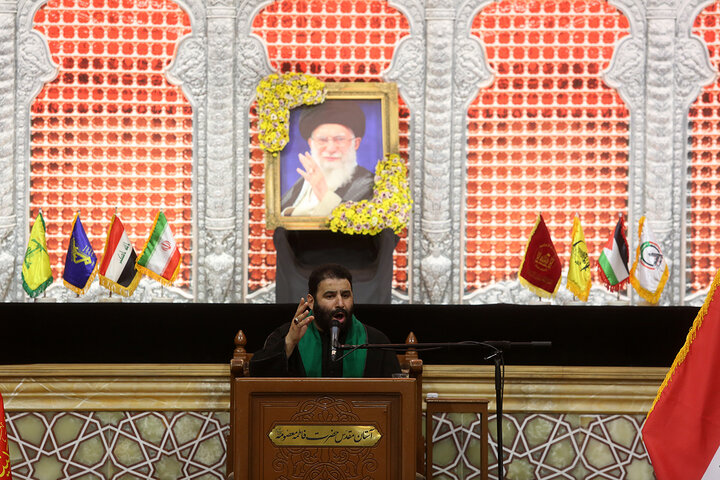 Photos: Memorial ceremony for Martyred Leader Held by Imam Hussain shrine in Qom