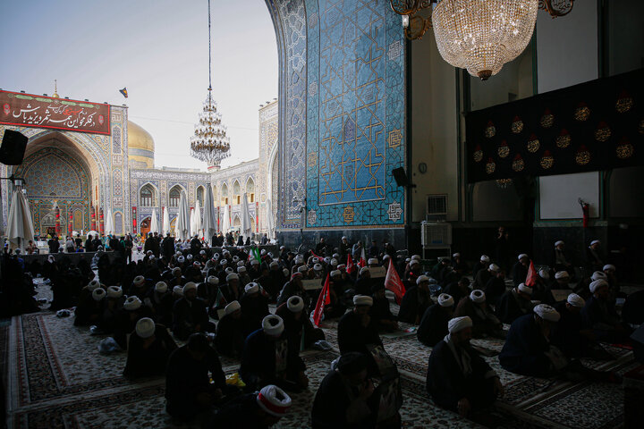 Photos: Farewell Ceremony for Arbaeen Missionaries Held at Razavi Shrine