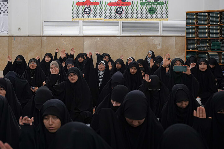Photos: Farewell Ceremony for Arbaeen Caravan of Al-Mustafa University Students Held at Razavi Holy Shrine