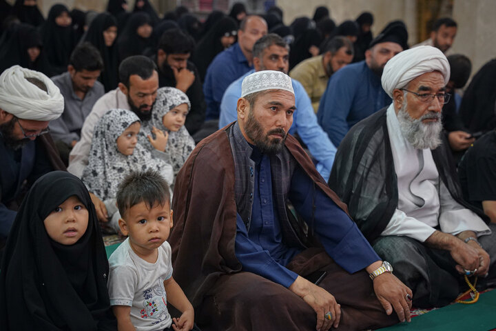 Photos: Farewell Ceremony for Arbaeen Caravan of Al-Mustafa University Students Held at Razavi Holy Shrine