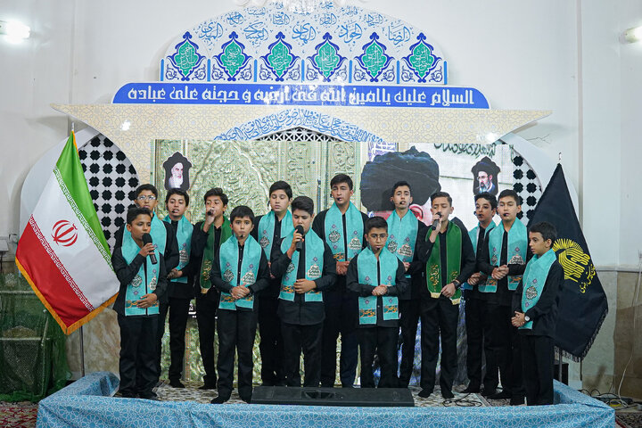 Photos: Farewell Ceremony for Arbaeen Caravan of Al-Mustafa University Students Held at Razavi Holy Shrine