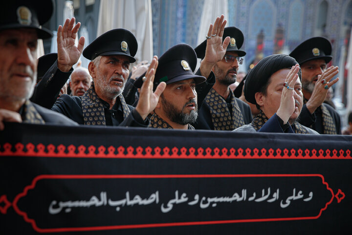 Photos: Farewell Ceremony for Servants of Arbaeen Held at Razavi Shrine