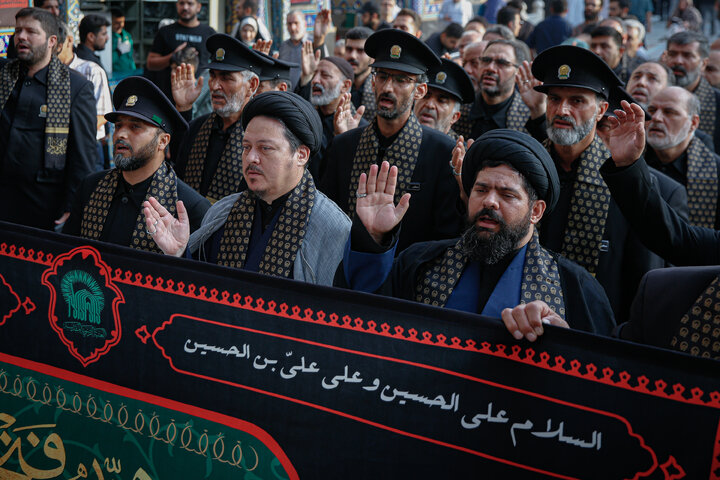 Photos: Farewell Ceremony for Servants of Arbaeen Held at Razavi Shrine