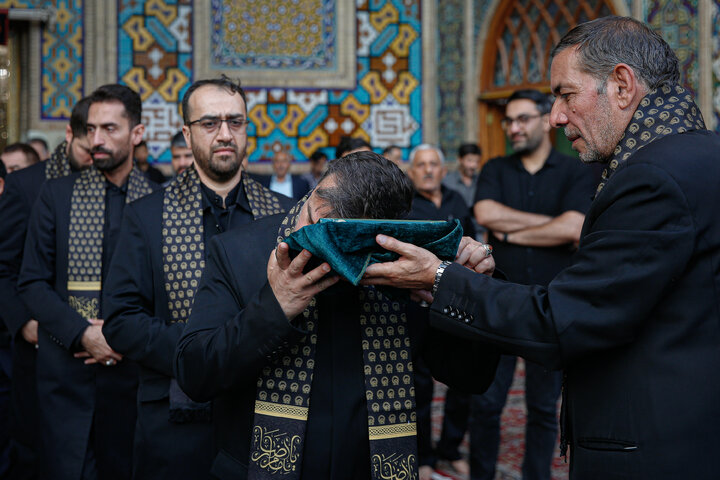 Photos: Farewell Ceremony for Servants of Arbaeen Held at Razavi Shrine