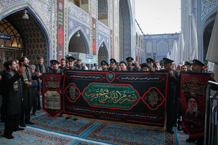Photos: Farewell Ceremony for Servants of Arbaeen Held at Razavi Shrine