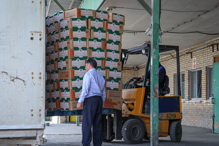 Photos: Dispatch of 150,000 Food Packages for Arbaeen Pilgrims by Astan Quds Razavi