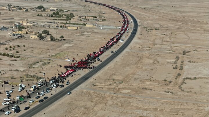 تقرير مصور/ انطلاق موكب شهيد الجمعة الحسيني في احدى مناطق العراق