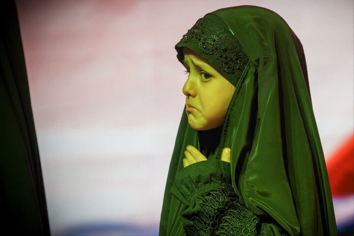 گزارش تصویری/ روضه نمایش واقعه عاشورا در امامزاده صالح(ع)
