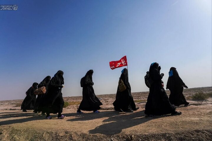 Informe fotográfico | Peregrinos de Arbaín atraviesan el desierto rumbo a Karbalá