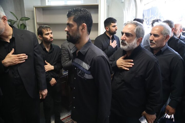 گزارش تصویری/ مراسم ترحیم حاج مهدی آصفی پیرغلام اهل‌بیت(ع)