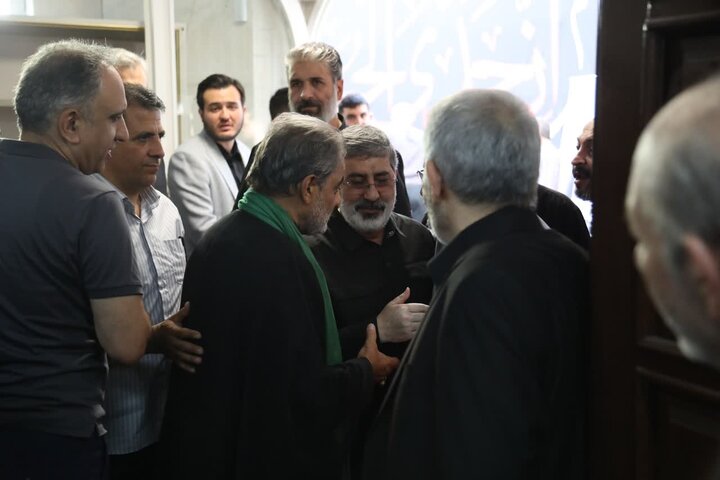 گزارش تصویری/ مراسم ترحیم حاج مهدی آصفی پیرغلام اهل‌بیت(ع)
