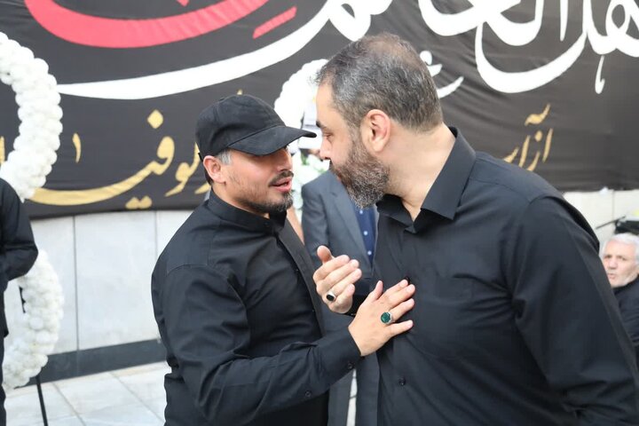 گزارش تصویری/ مراسم ترحیم حاج مهدی آصفی پیرغلام اهل‌بیت(ع)