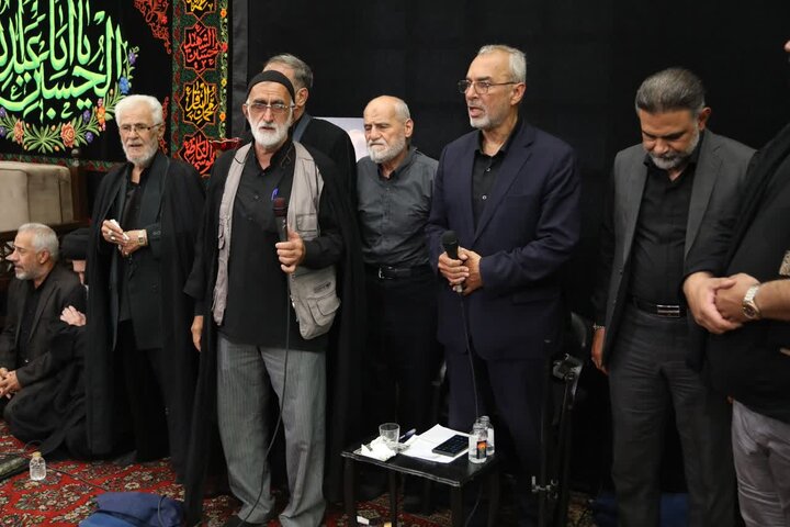 گزارش تصویری/ مراسم ترحیم حاج مهدی آصفی پیرغلام اهل‌بیت(ع)