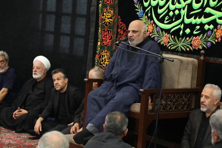 گزارش تصویری/ مراسم ترحیم حاج مهدی آصفی پیرغلام اهل‌بیت(ع)
