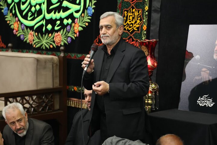 گزارش تصویری/ مراسم ترحیم حاج مهدی آصفی پیرغلام اهل‌بیت(ع)