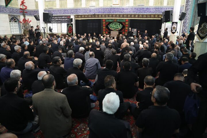گزارش تصویری/ مراسم ترحیم حاج مهدی آصفی پیرغلام اهل‌بیت(ع)