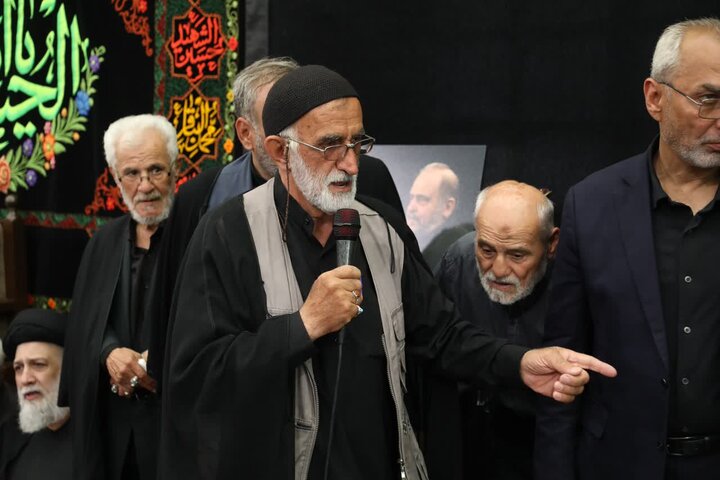 گزارش تصویری/ مراسم ترحیم حاج مهدی آصفی پیرغلام اهل‌بیت(ع)
