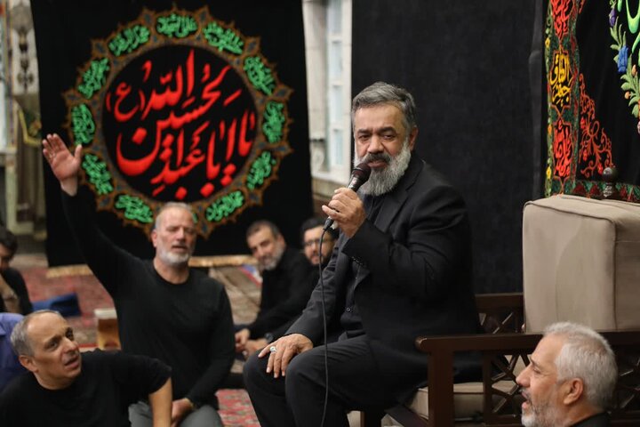 گزارش تصویری/ مراسم ترحیم حاج مهدی آصفی پیرغلام اهل‌بیت(ع)