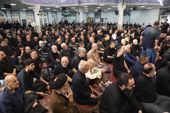 گزارش تصویری/ مراسم ترحیم حاج مهدی آصفی پیرغلام اهل‌بیت(ع)