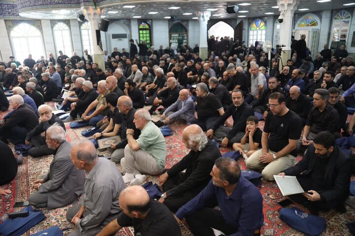 گزارش تصویری/ مراسم ترحیم حاج مهدی آصفی پیرغلام اهل‌بیت(ع)