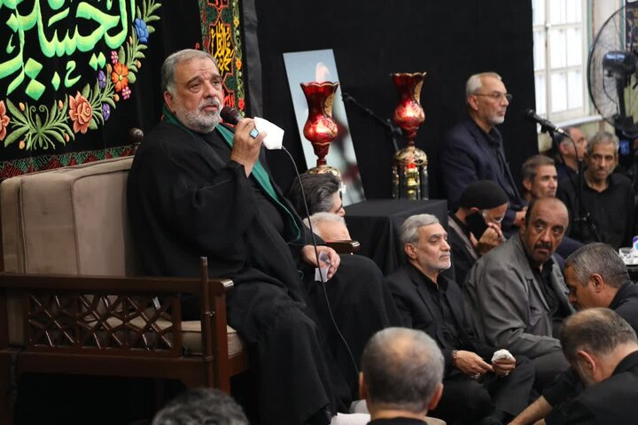گزارش تصویری/ مراسم ترحیم حاج مهدی آصفی پیرغلام اهل‌بیت(ع)