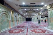 تقرير مصور/ افتتاح جزئي لسرداب الامام الحسين(ع) اسفل الصحن الحسيني من جهة باب القبلة امام زوار الاربعين