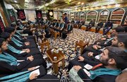 تقرير مصور/ الشيخ الكربلائي يشدد على ضرورة أن يكون الطلبة سفراء للقرآن الكريم في محافظاتهم
