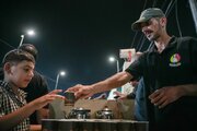 Abbas Combat Division mobilizes its efforts to serve Arbaeen visitors at Zurbatiyah border crossing (+Photos)