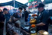 Abbas Combat Division begins providing its services to Arbaeen pilgrims the holy city of Karbala (+Photos)