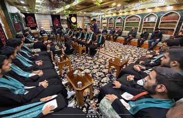 تقرير مصور/ الشيخ الكربلائي يشدد على ضرورة أن يكون الطلبة سفراء للقرآن الكريم في محافظاتهم