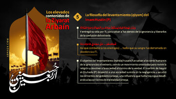 La filosofía del levantamiento del Imam Huséin (P) - 5