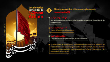 El testimonio sobre el glorioso destino del Imam Huséin (P) - 8