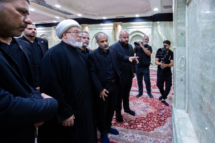 تقرير مصور/ افتتاح جزئي لسرداب الامام الحسين(ع) اسفل الصحن الحسيني من جهة باب القبلة امام زوار الاربعين