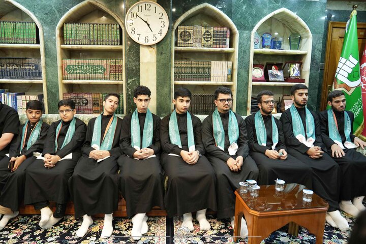 تقرير مصور/ الشيخ الكربلائي يشدد على ضرورة أن يكون الطلبة سفراء للقرآن الكريم في محافظاتهم