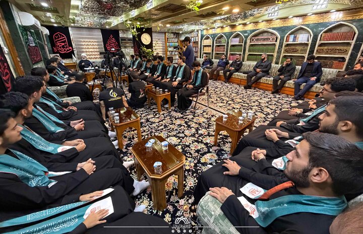 تقرير مصور/ الشيخ الكربلائي يشدد على ضرورة أن يكون الطلبة سفراء للقرآن الكريم في محافظاتهم
