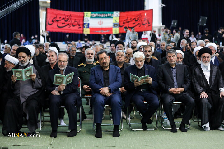 مراسم بزرگداشت رهبر شهید انقلاب در مصلی تهران