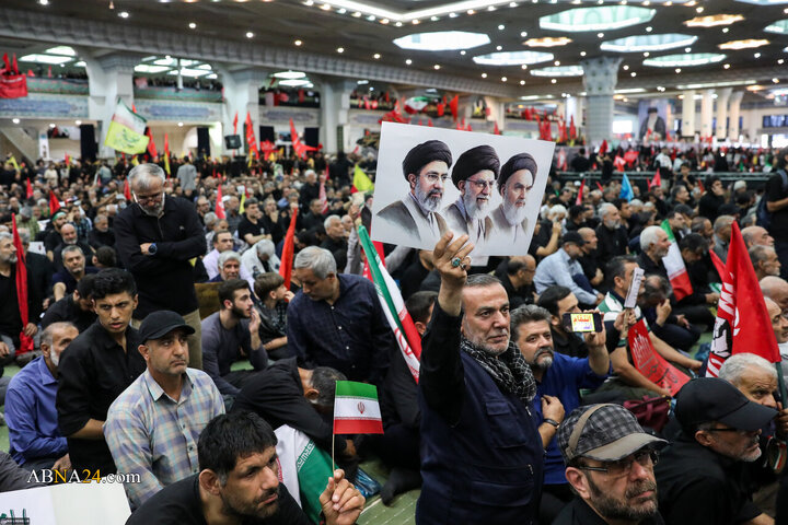 مراسم بزرگداشت رهبر شهید انقلاب در مصلی تهران
