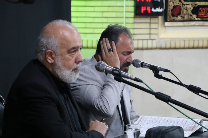 گزارش تصویری/ مراسم بزرگداشت رهبر شهید در مسجد جامع ازگل