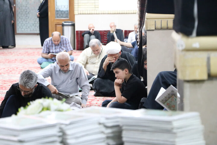 گزارش تصویری/ مراسم بزرگداشت رهبر شهید در مسجد جامع ازگل