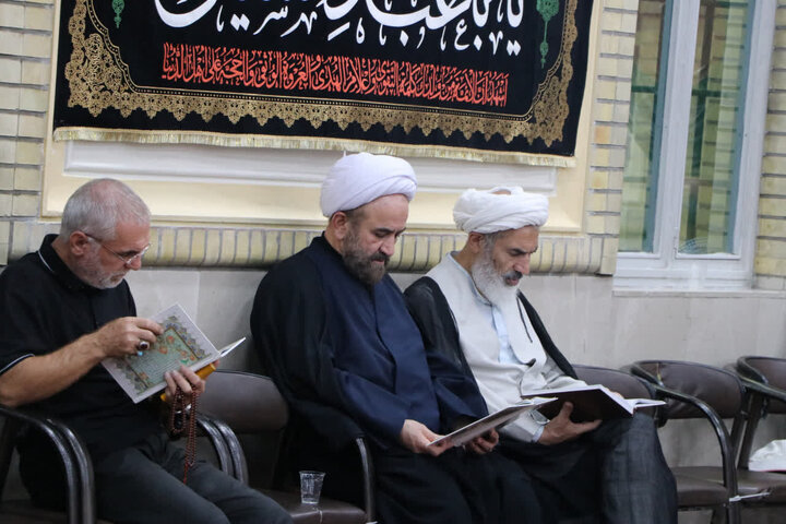 گزارش تصویری/ مراسم بزرگداشت رهبر شهید در مسجد جامع ازگل