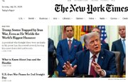 New York Times: Si Trump ay nakulong sa putik ng digmaan sa Iran
